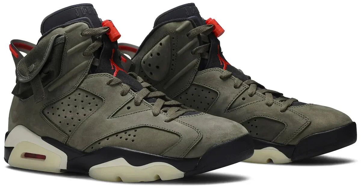 Nike Air Travis Scott x Jordan 6 Retro 'Olive'