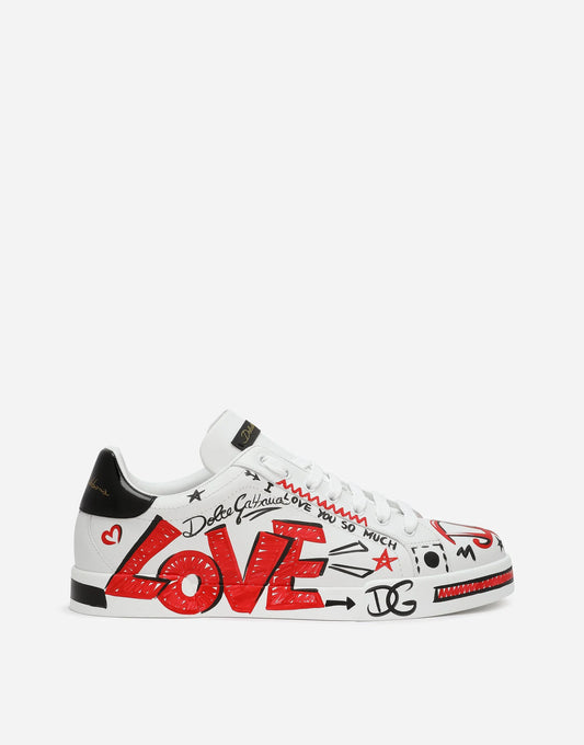 D&G Portofino Love Sneakers