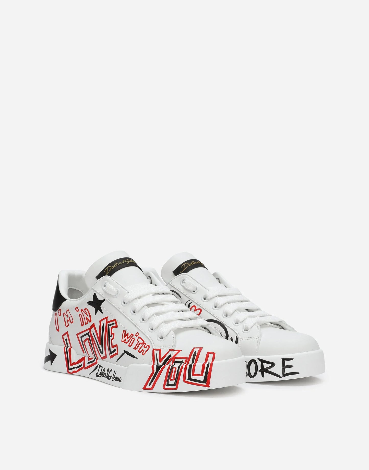 D&G Portofino Cuore sneakers