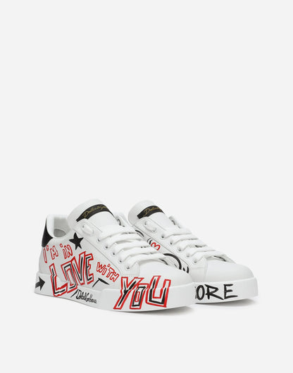 D&G Portofino Cuore sneakers