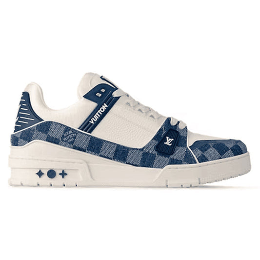 Louis Vuitton LV Trainer Sneaker ‘Damier Denim Blue’