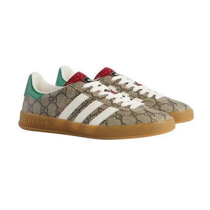 Adidas x Gucci Gazelle 'Beige GG Monogram'