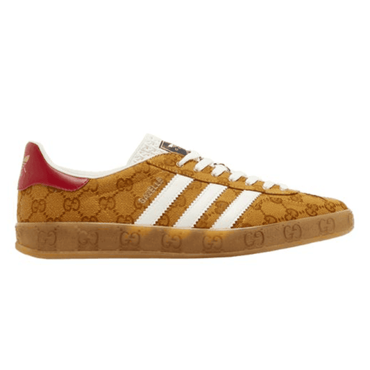Adidas x Gucci Gazelle 'GG Monogram Beige Brown'