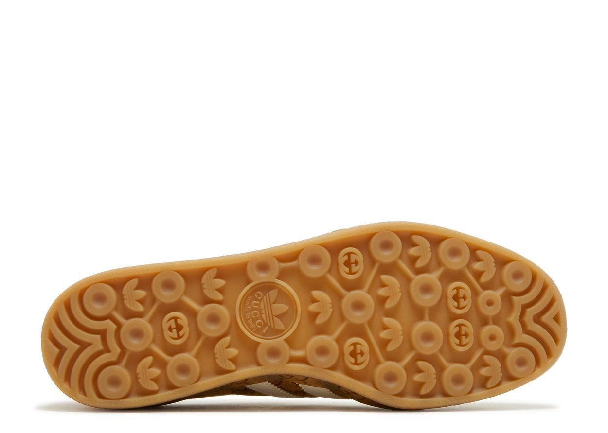 Adidas x Gucci Gazelle 'GG Monogram Beige Brown'