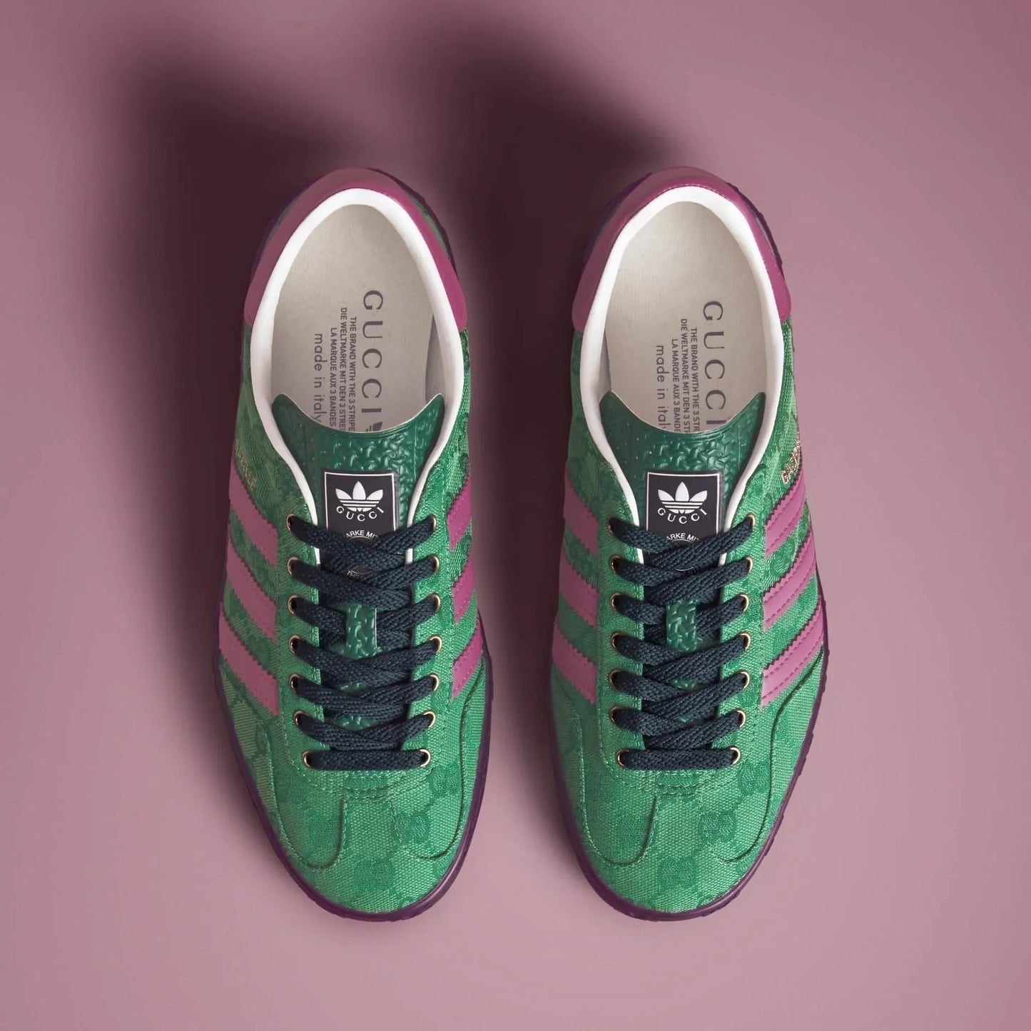 Adidas x Gucci Gazelle 'Green'