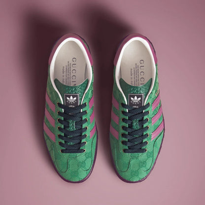 Adidas x Gucci Gazelle 'Green'