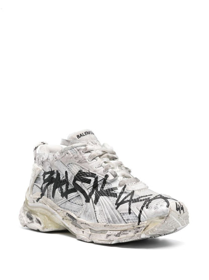 Balenciaga Runner Graffiti-Print Sneakers