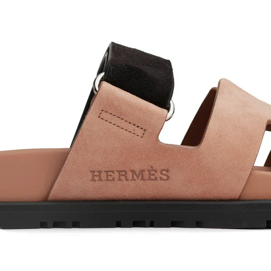 Hermès Paris Chypre Rose Perle Sandals