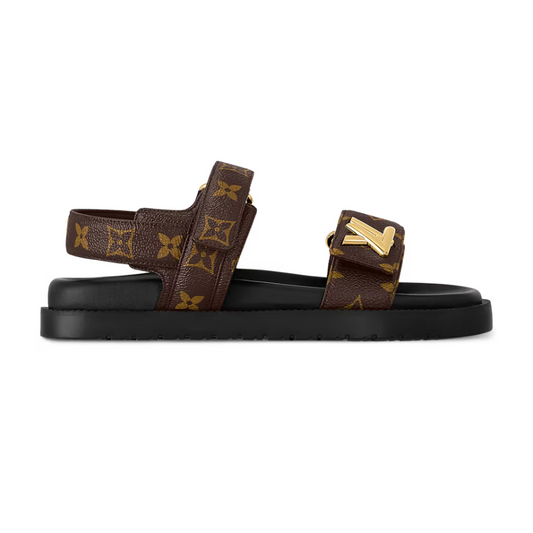 LV Sunset Flat Comfort Sandals 'Cocoa Brown'