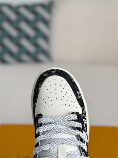 Nike Air Jordan 1 x LV Monogram Edition (Dunk Low Custom)